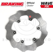 DISCO FRENO POSTERIORE BRAKING WAVE FISSO KTM EXC SIX DAYS 125 2009 > 2015