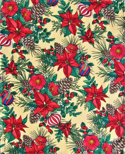 Torchon fête fleur - torchon,
