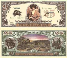 Wild West Cowboy Western Black