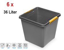 6x ORPLAST SolidStore box 36