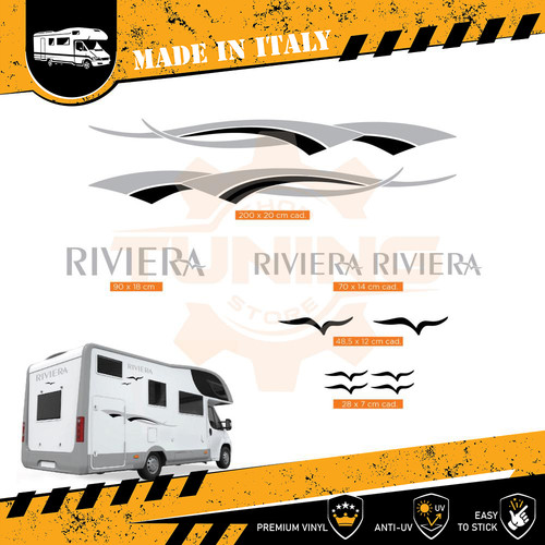 Decalcomania adesivi camper - decalcomania,