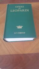 OPERE DI LEOPARDI Giacomo