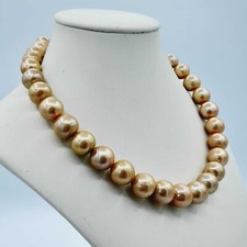 collana perle gold con chiusura oro 18KT