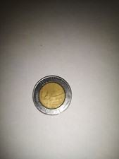 500 lire anno 1988 errore di