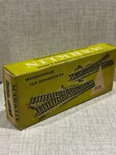 Modellismo Trenino MARKLIN HO Piano Di Scambi Weichenpaar Fur Handbetrieb 5121 