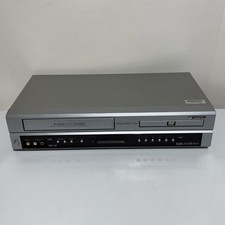 Sansui VHS VCR DVD Lettore Combo VRDVD4001AC 4 Testine Hi-Fi Stereo Testato No Telecomando