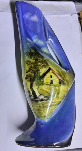 Vaso vintage ceramica - vintage, dipinto