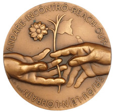 MEDAGLIA COMMEMORATIVA 1° CONGRESSO 211 DISTRETTO R.I. SICILIA-MALTA MAGGIO 1979