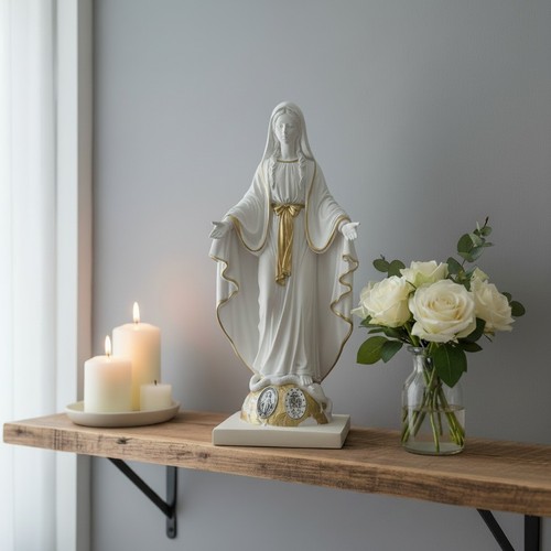 Statua madonna miracolosa - statua,