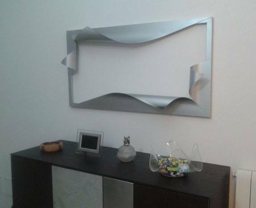 Cornice specchio ferro battuto - ferro,