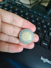 Moneta rara euro della - rara,