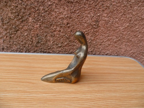 Ancien bronze femme - ancien, presse