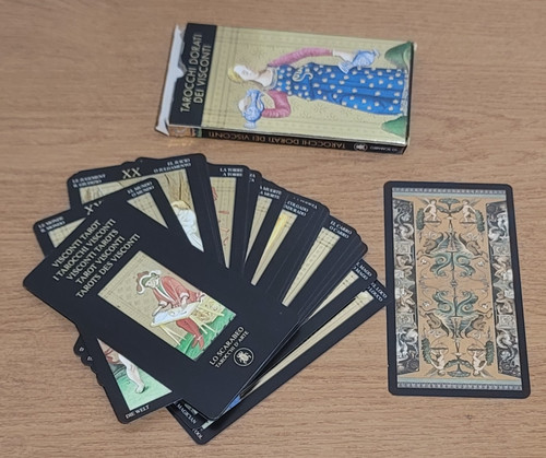Carte tarocchi dorati dei - tarocchi,
