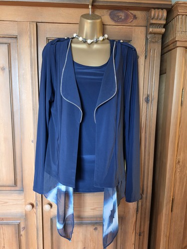 Gilet trendy frank lyman blu - gilet,