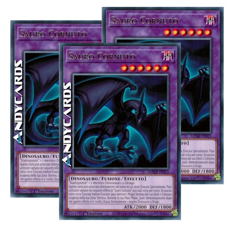 Sauro cornuto horned - cornuto, 3x