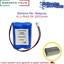 Batteria Per Telepass 6V