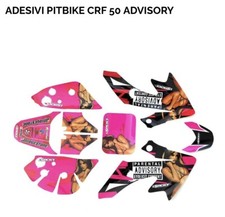 Kit Grafiche Adesivi ADVISORY Completo X Pit Bike Crf 50 125cc 140cc 150cc Cfr50