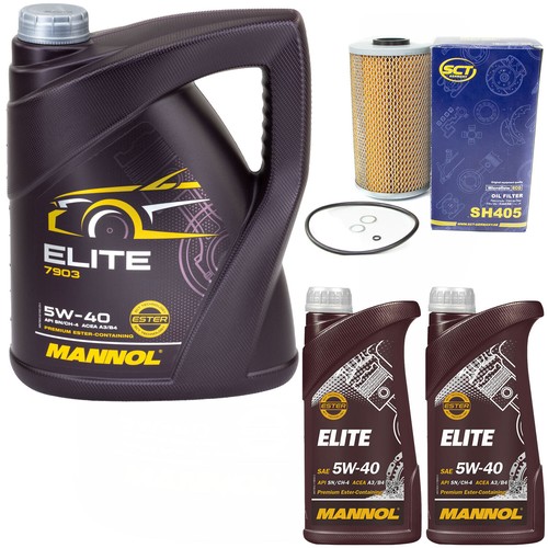 Olio motore set mannol elite - motore,