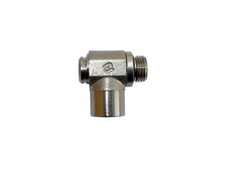 1/4"x1/4" M-F RACCORDO A - L - GIREVOLE / PNEUMATICO / ARIA COMPRESSA