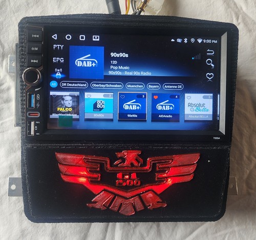 Radio touchscreen pollici - radio,