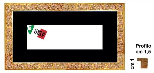 Cornice oro barocco - in,