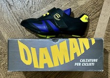 Rare Scarpe Ciclismo Vintage Diamant Anni 80 Mod. 3409 Tg. 40 per Eroica
