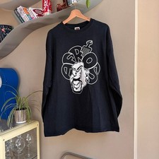 Camicia vintage Afros Rap manica lunga taglia 2XL