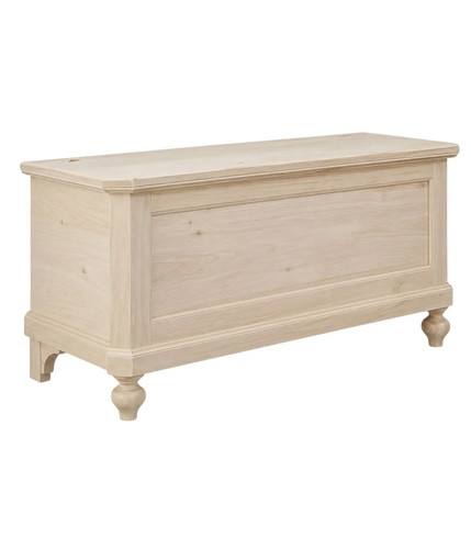 Cassapanca legno grezza - legno,