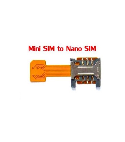 Adattatore mini sim card - sim, a