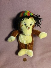Peluche scimmia marrone 10"
