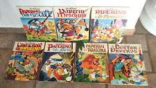 SERIE COMPLETA DISNEY MONDADORI PAPERINO MONTECRISTO PAPERUS TARASCONA MESCHINO