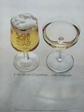 1962 Lowenbrau Vintage Fuori