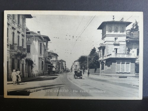 Cartolina busto arsizio - busto, xx