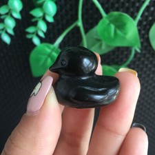 15g Obsidian Stone Duck