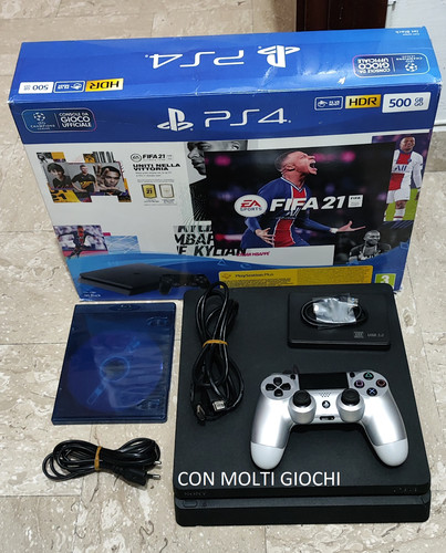 Playstation slim 1000gb con - 1000gb,