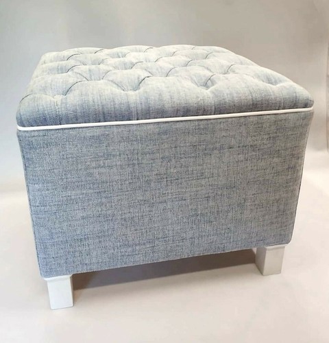 Pouf sgabello poggiapiedi - sgabello,