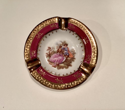 Posacenere porcellana limoges - posacenere,