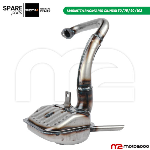 Marmitta scarico sportivo - marmitta,
