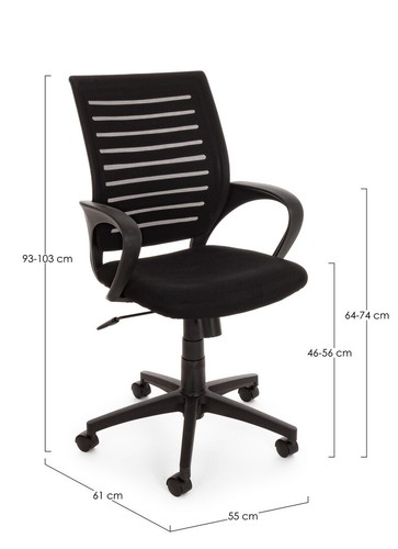 Modern faux leather swivel - faux,