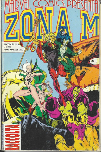 Marvel comics presenta zona - zona, m
