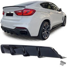 Diffusore posteriore Performance nero lucido adatto per BMW X6 F16 14-19