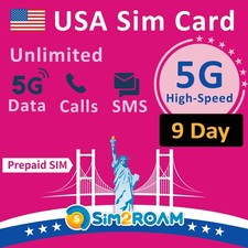 Carta SIM prepagata USA Dati