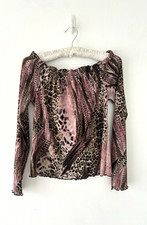 Top donna Jane Norman stampa