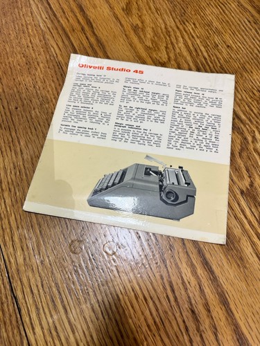 Original laminated olivetti - laminated,