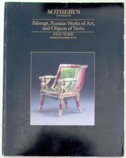 1989 FABERGE, ARTE RUSSA E