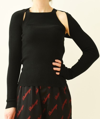 Maglione maglia bolero top