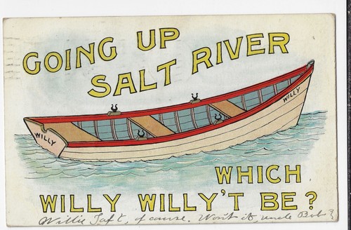1908 going salt - 1908, river