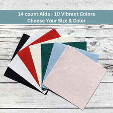 Panno Aida 14 pezzi per punto