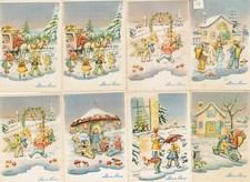 CARTOLINE 10 PZ. NATALE NEVE