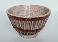 Bol signé M céramique Raku